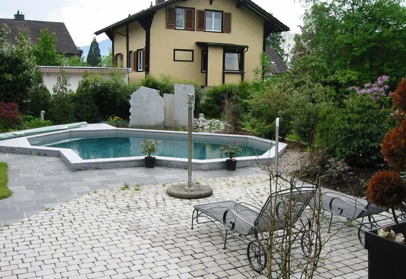 Realisiertes Sanitär- oder Schwimmbadprojekt im Zürcher Oberland